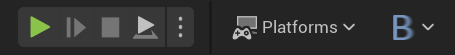 MeshBlend in the editor toolbar