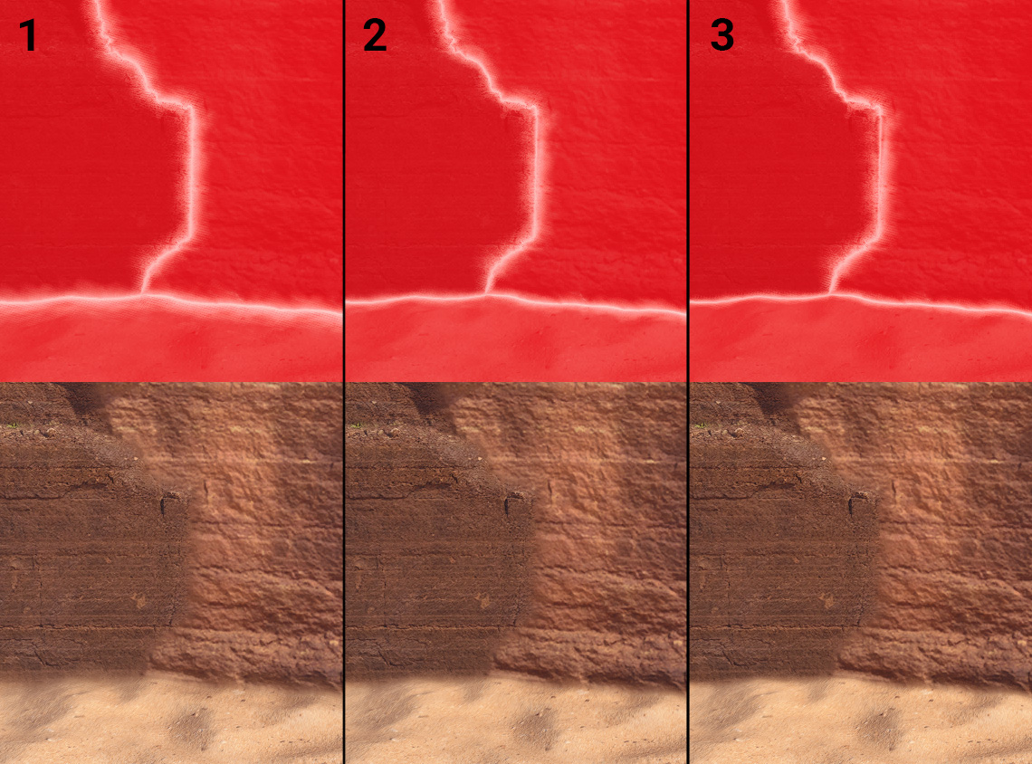 r.MeshBlend.SlopeFactor values